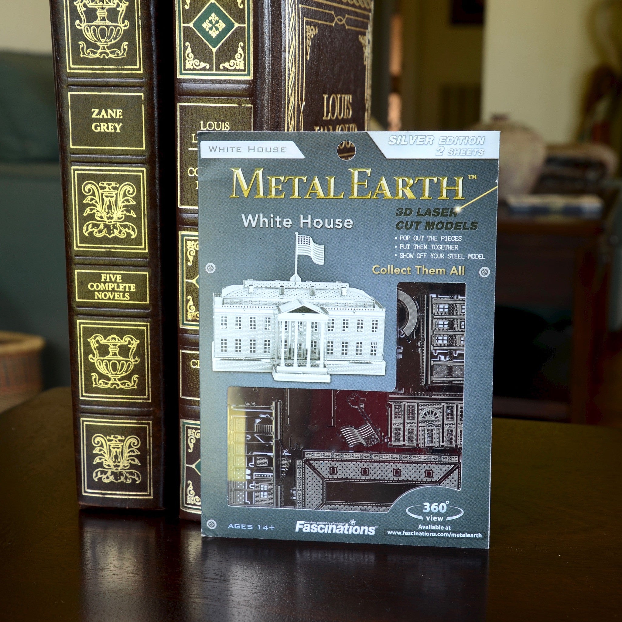 White House Model Kit - DIY Building Set for Collectors & Hobbyists | Perfect for Home Decor, Gifts & Educational Projects