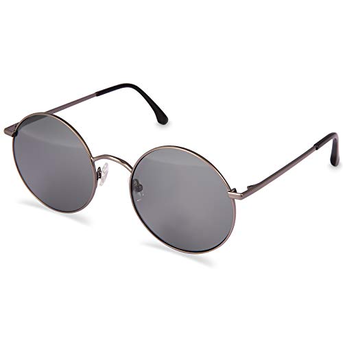 Stylish Polarized Round Sunglasses for Women & Men - UV Protection, Classic Design for Driving, Outdoor & Fashion