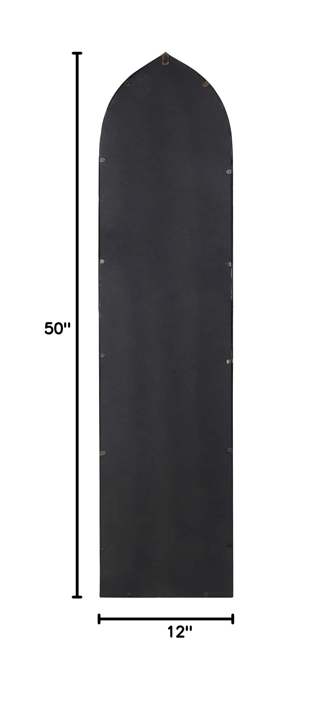 Gold Arched Full-Length Mirror - 12