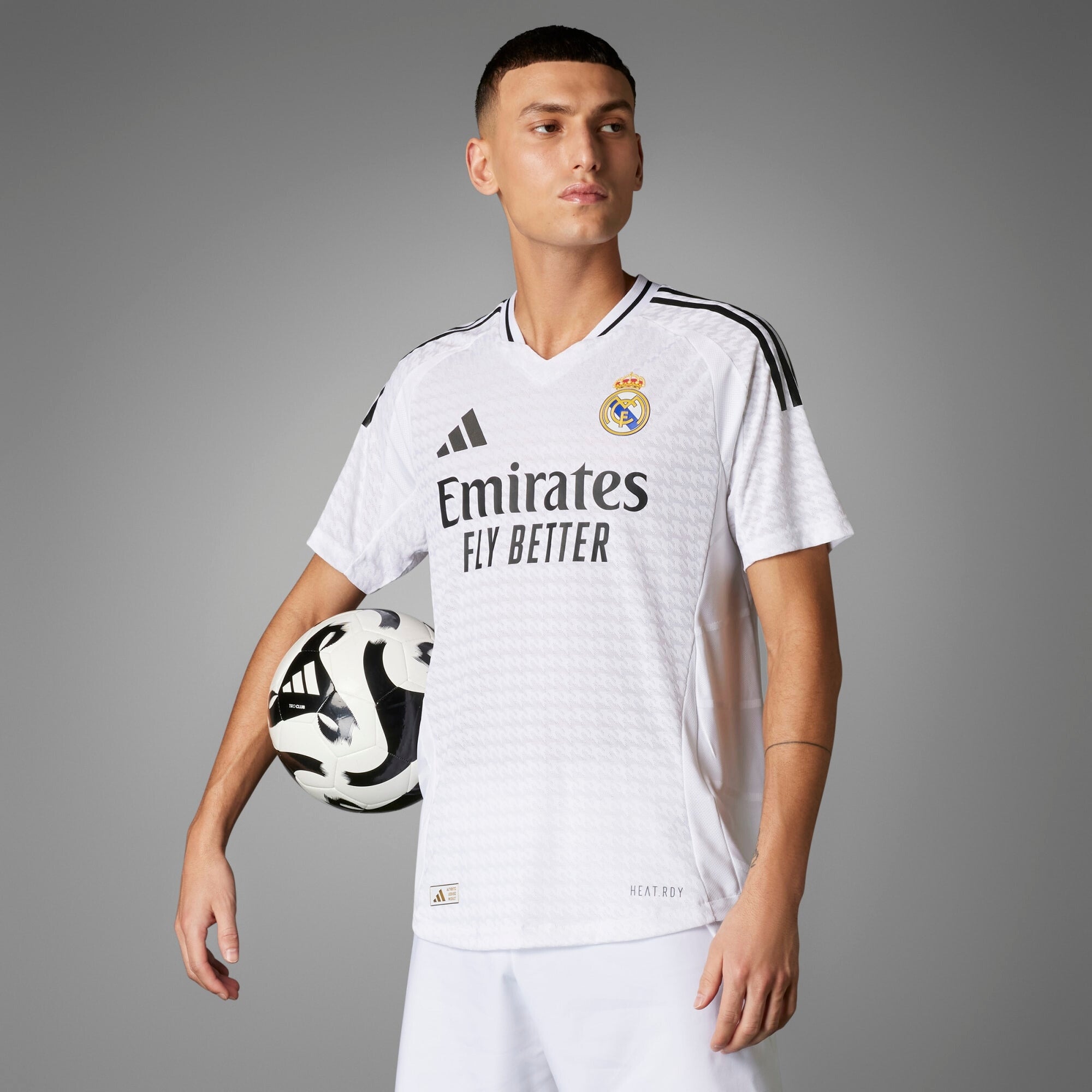 Adidas Real Madrid 2024/25 Match Home Jersey - Authentic Football Soccer Shirt for Men & Women - Perfect for Games, Training & Fan Support