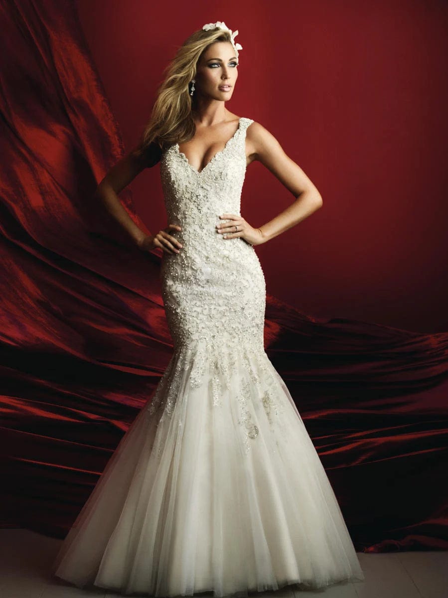 Allure Couture C369 Women's Plus Size 14 Evening Dress - Perfect for Prom, Cocktail Parties & Special Occasions