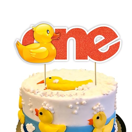 Seyal Cartoon Duck One Cake Topper