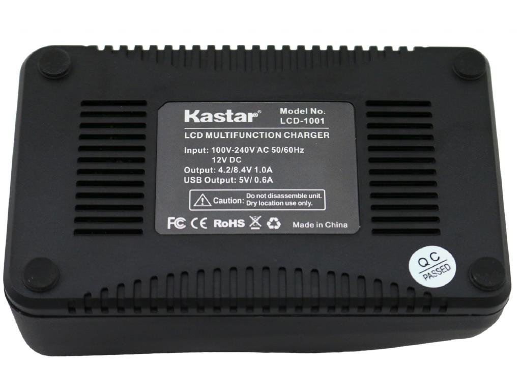 Kastar Ultra Fast Battery Charger for Pentax D-LI90 DLI90 - Compatible with K-01, K-3, K-5, K-5II, K-5IIs, K-7, 645D, 645Z Digital Cameras | Perfect for Travel Photography & Professional Shooting