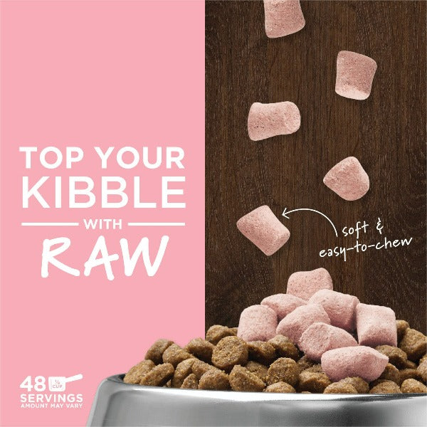 Instinct Raw Boost Mixers - Grain Free Dog Food Topper for Skin & Coat Health | High Protein Freeze Dried Raw Dog Food | Perfect for Picky Eaters & Sensitive Stomachs | Use as Meal Enhancer or Training Treats