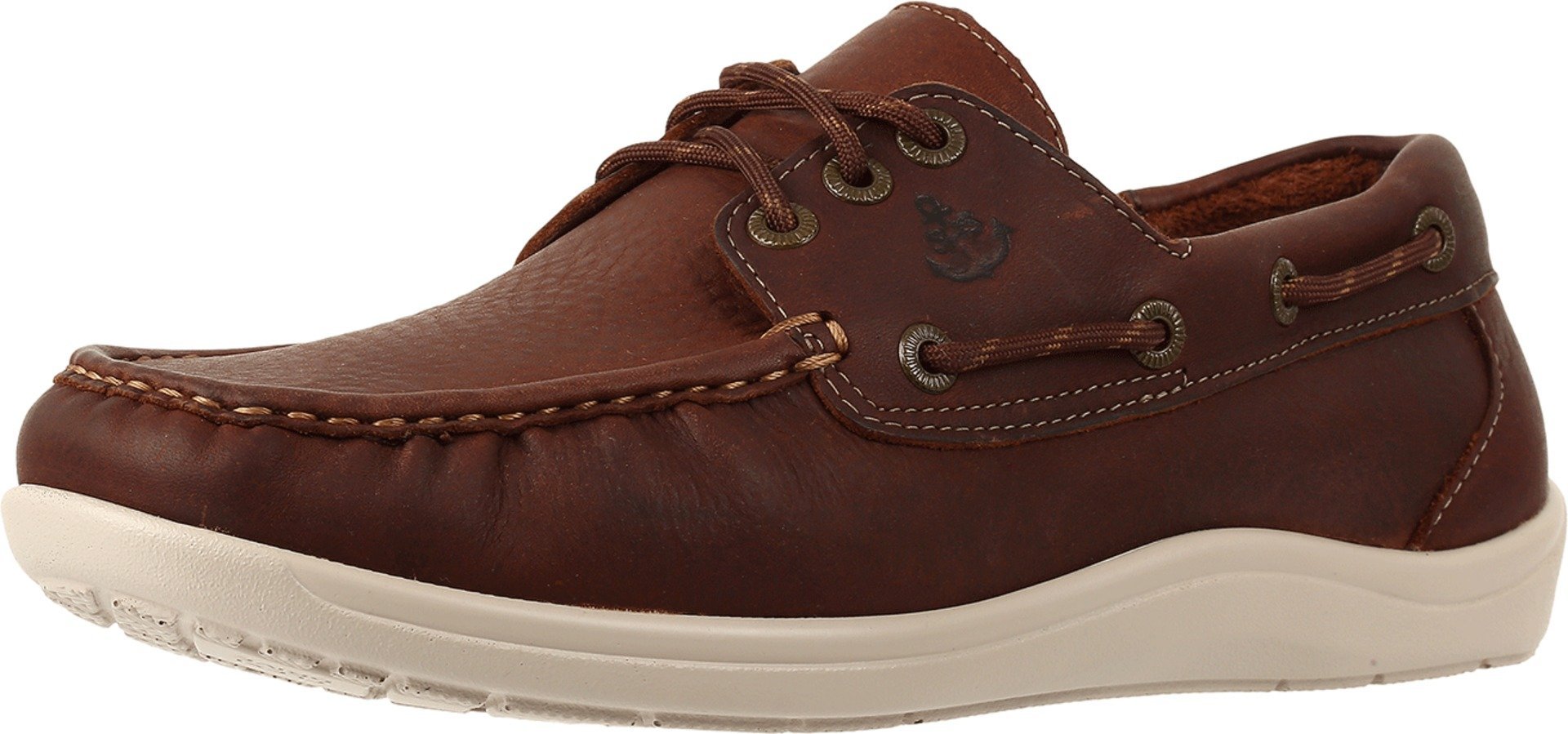 SAS Decksider Lace-Up Comfort Boat Shoes for Men & Women - Non-Slip Casual Deck Shoes for Sailing, Boating & Outdoor Activities