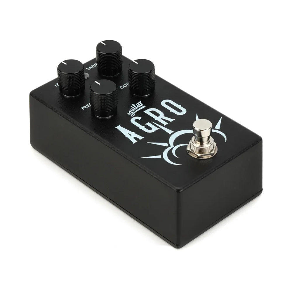 Aguilar AGRO V2 Bass Overdrive Pedal - Professional Guitar Effects Pedal for Bass Players | Perfect for Live Performances & Studio Recording