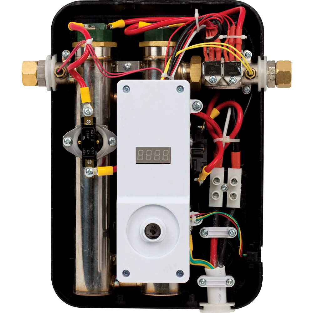EcoSmart ECO 11 Electric Tankless Water Heater 13KW 240V - Energy Efficient On-Demand Hot Water with Self Modulating Technology - Perfect for Small Homes, Apartments & RVs