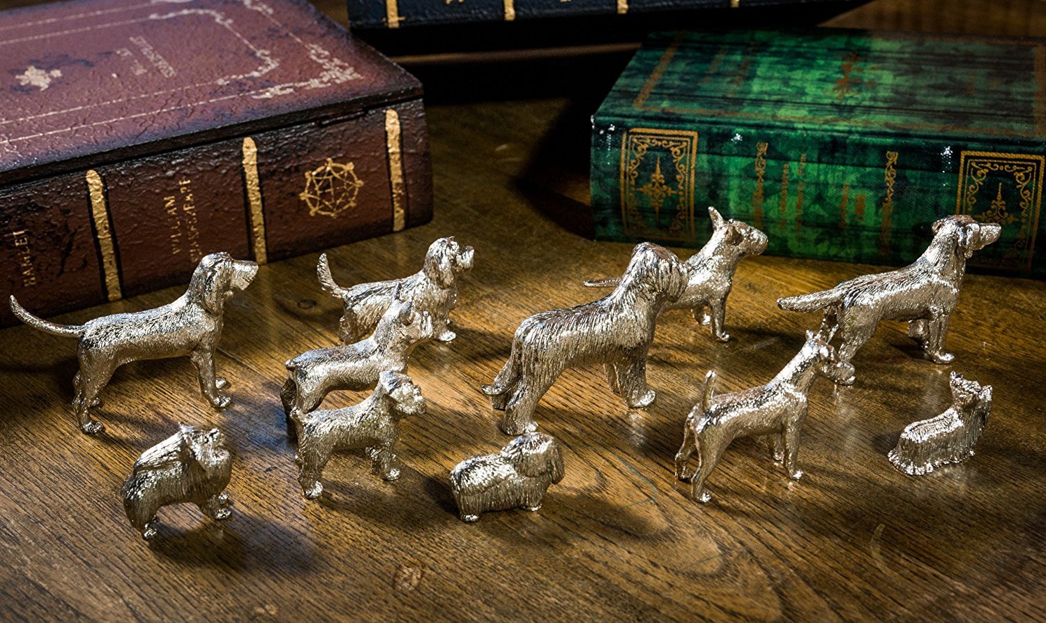 Artistic Style Toy Terrier Dog Figurine Collection - Handcrafted in UK | Perfect for Home Decor, Gift Giving & Dog Lover Collectibles