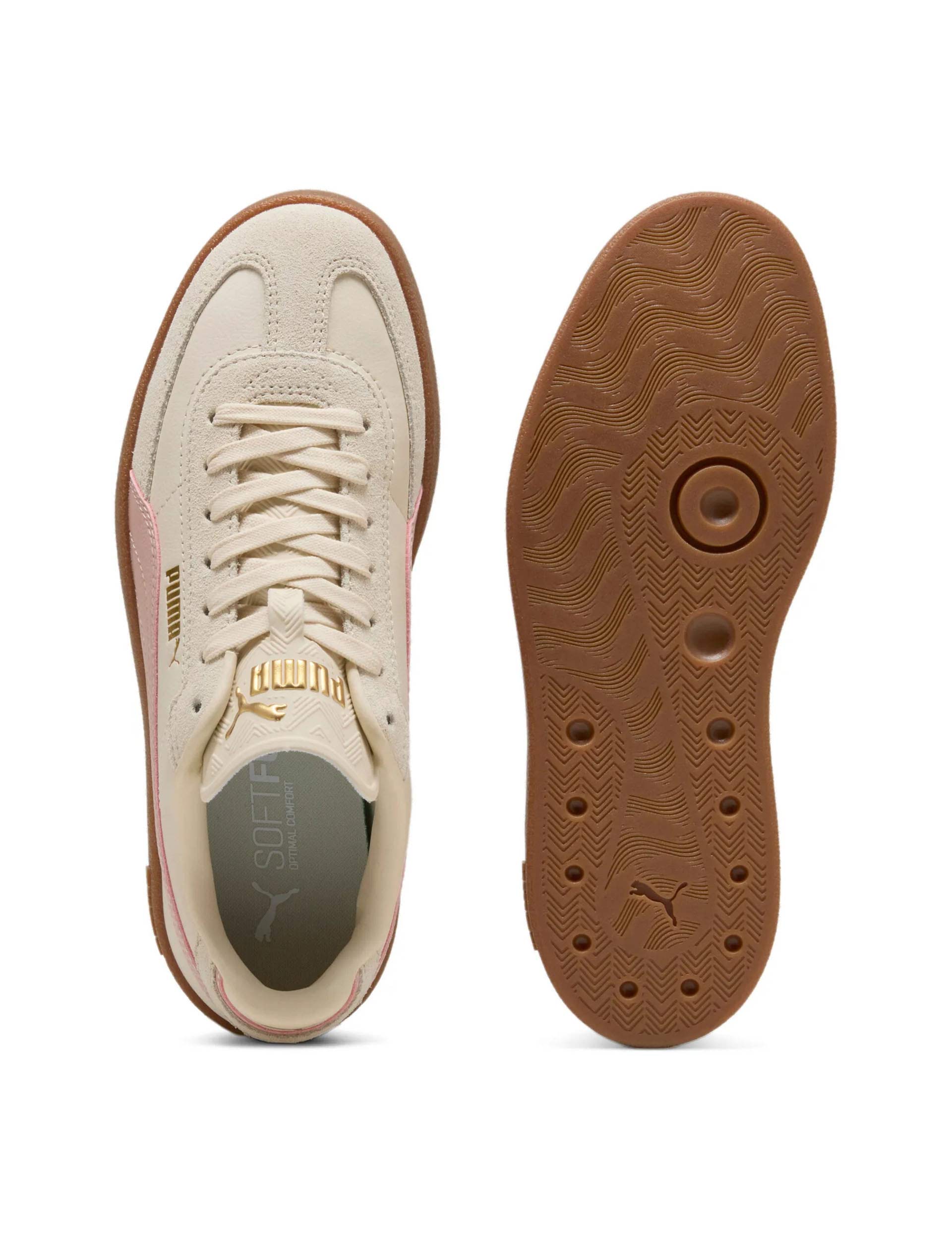 Club II Era Sneakers - Alpine Snow/Rose Quartz/Gum - Retro Style Skate Shoes for Men & Women - Perfect for Casual Wear, Street Fashion & Skateboarding