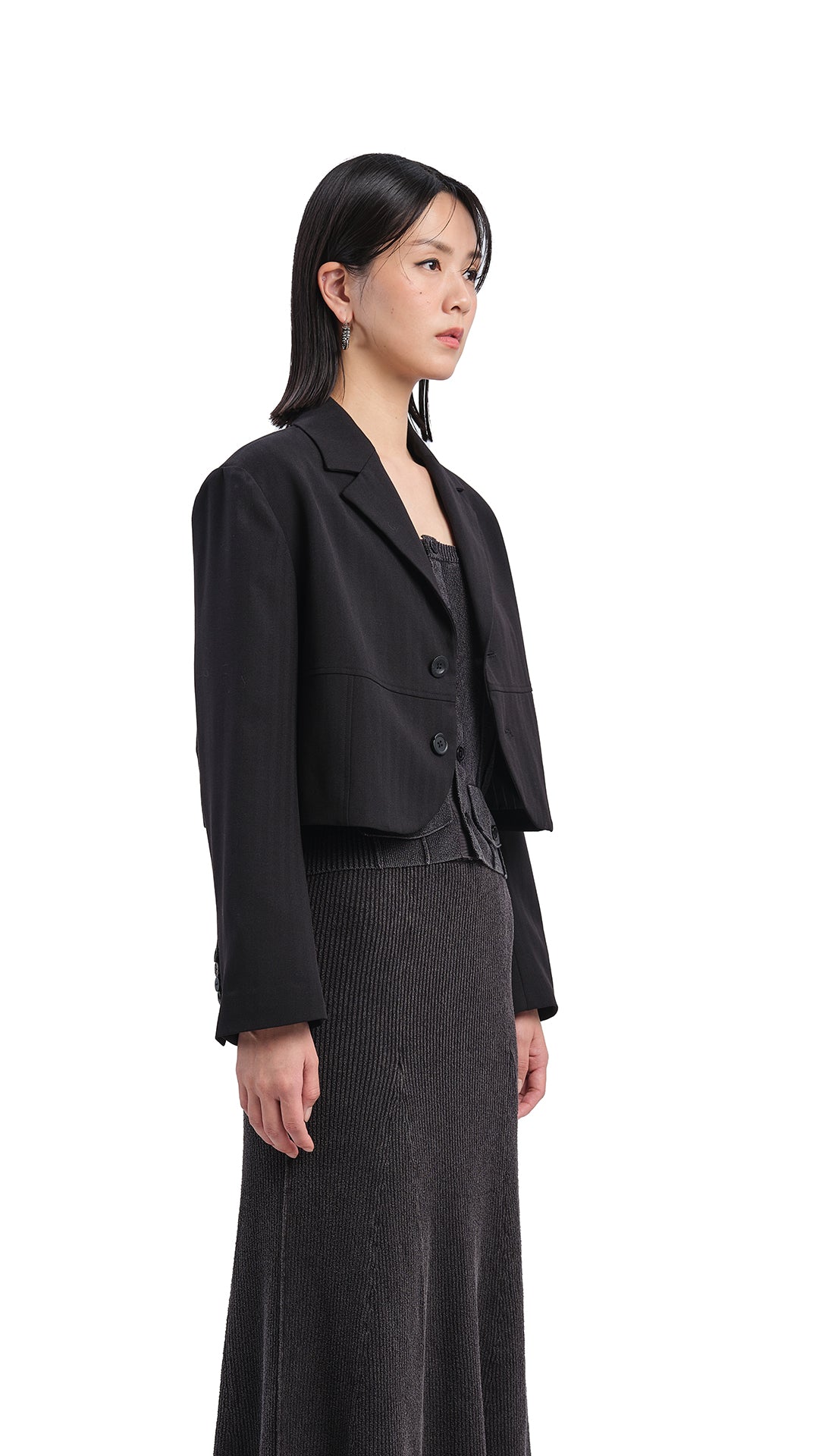 Stylish Short Suit Jacket for Women - Trendy Blazer with Pockets | Perfect for Office, Business Meetings & Formal Events