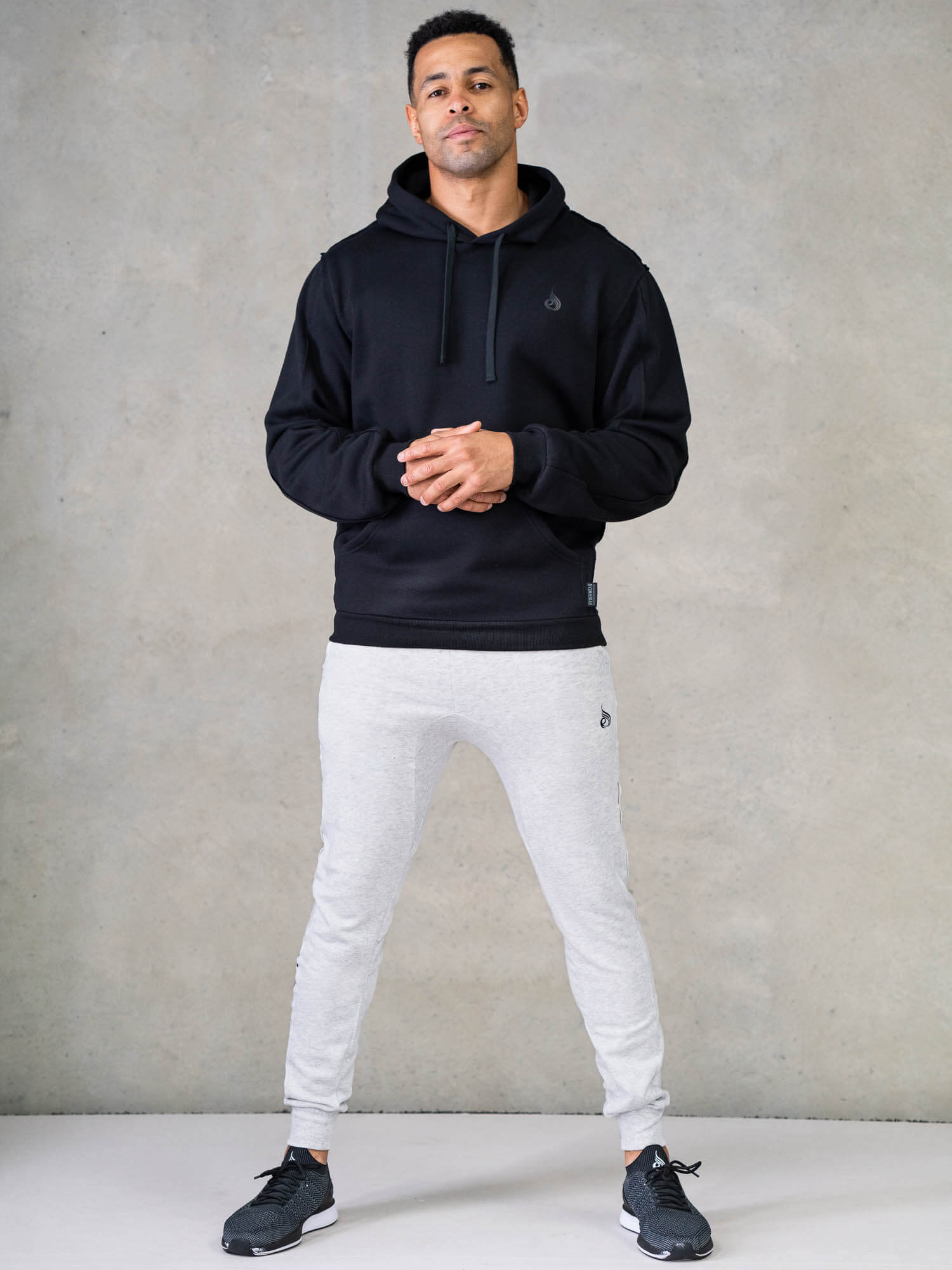Force Track Pant - Chalk Grey Marl | Comfortable & Stylish Joggers for Men | Perfect for Running, Gym & Casual Wear