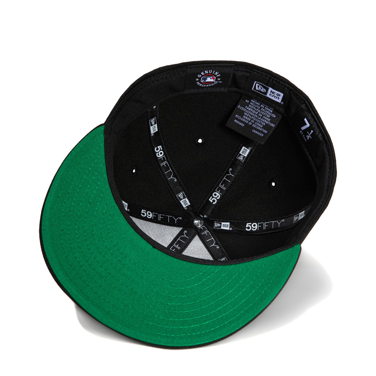 New Era 59Fifty Seattle Mariners Logo Patch Script Baseball Cap - Black | Adjustable Snapback Hat for Men & Women | Perfect for Baseball Games, Streetwear & Casual Outfits
