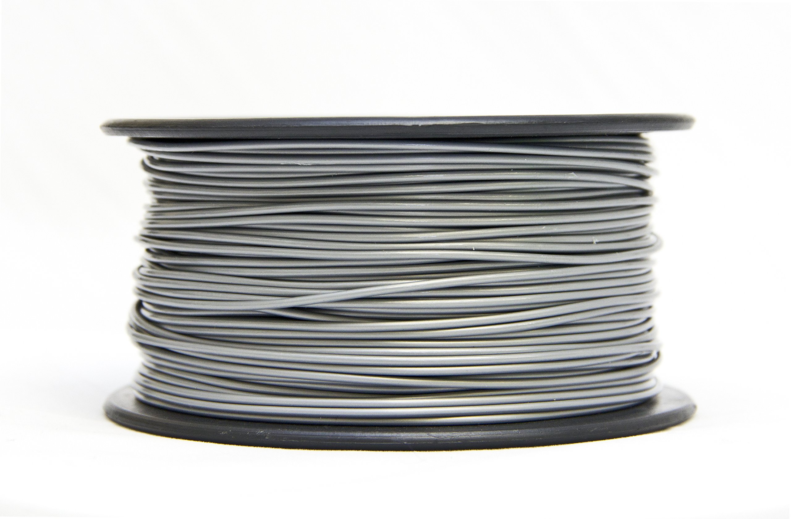 MG Chemicals ABS 3D Printer Filament - 3.0mm Diameter, 0.5kg Spool, Silver Metallic Finish | Perfect for 3D Printing, DIY Projects & Prototyping