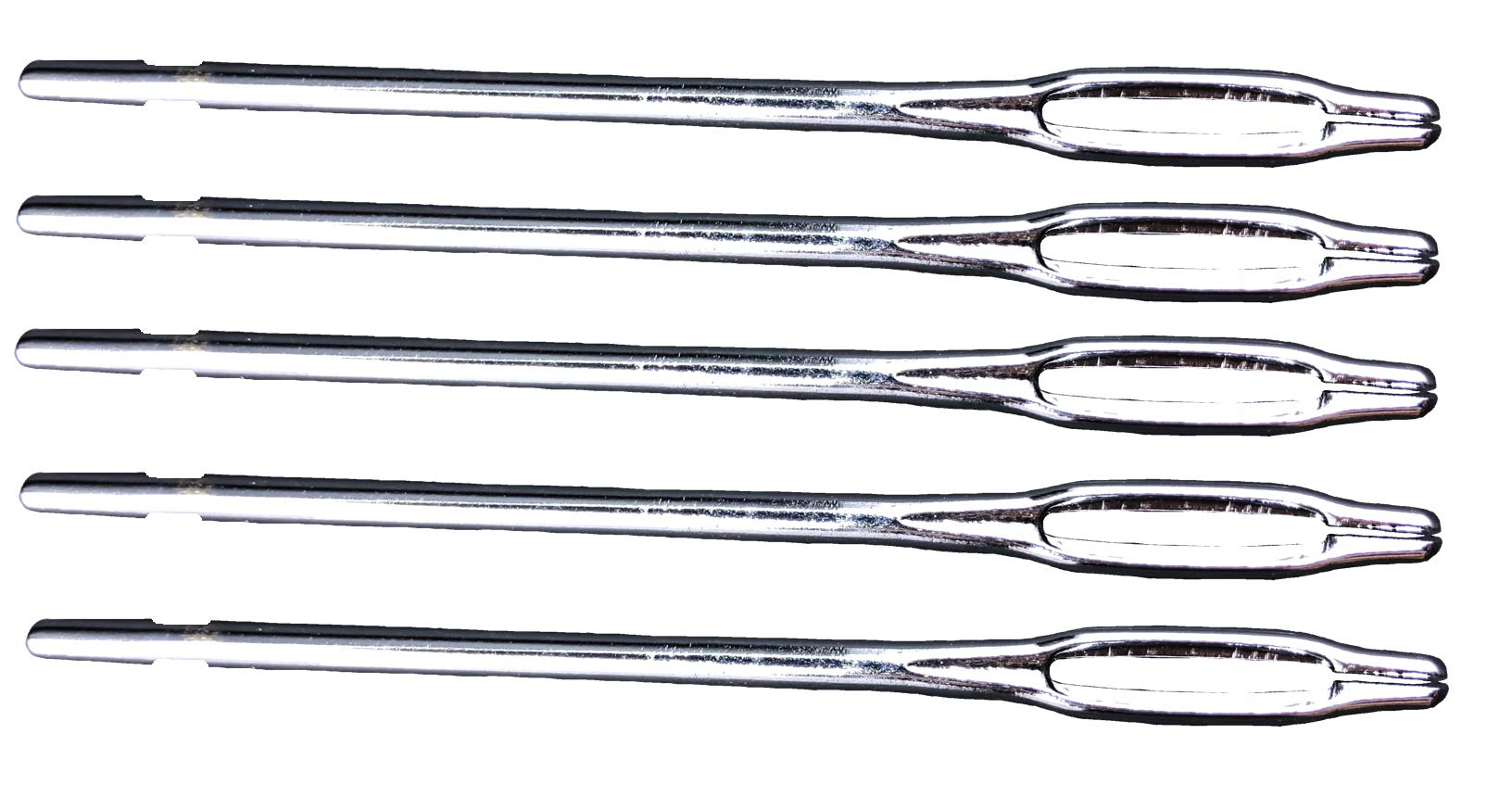 5 Pack Split Eye Needles for Metal T-Handle Tire Plug Repair Kit - Heavy Duty Tire Puncture Repair Tools for Cars, Trucks, ATVs & Motorcycles