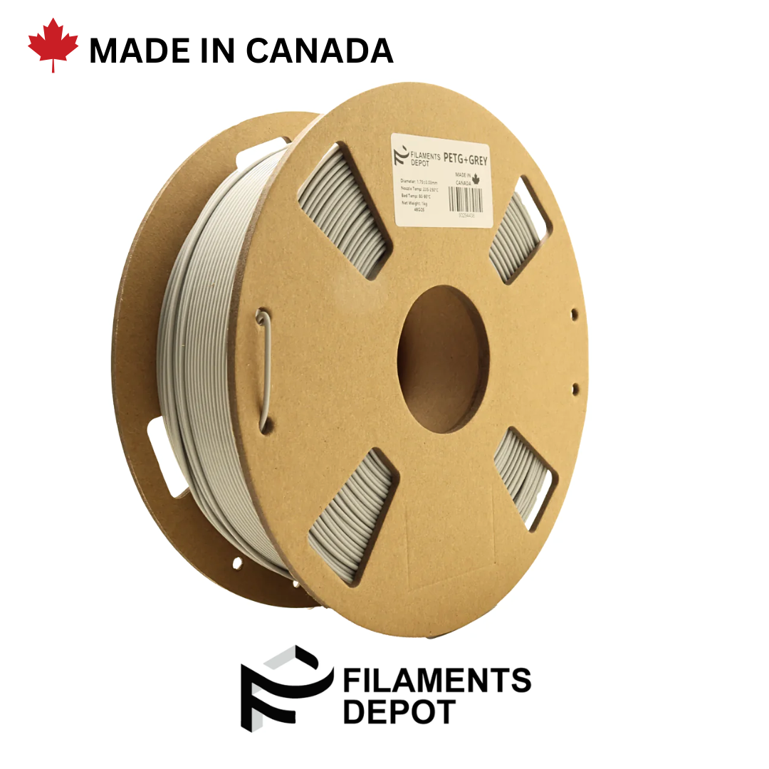 Premium PETG Plus 1.75mm Filament 1kg Spool - High Strength, Low Warping 3D Printer Filament for Functional Prototypes, Cosplay & DIY Projects