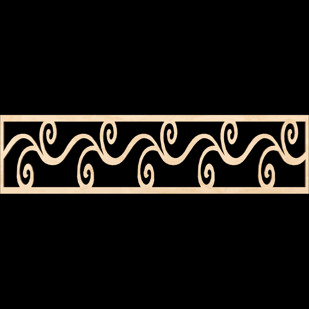Tilden Fretwork Moulding - Decorative Wood Trim for Home & Furniture DIY Projects - Perfect for Wall Paneling, Cabinetry and Interior Design