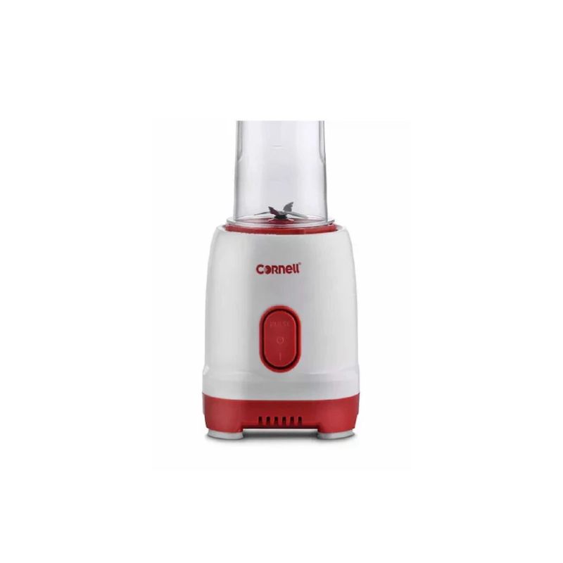 Cornell CPBE601RD Personal Blender - 600W High-Speed Portable Smoothie Maker with Travel Lid, BPA-Free (Red) - Perfect for Smoothies, Protein Shakes & Meal Prep at Home, Gym or Office