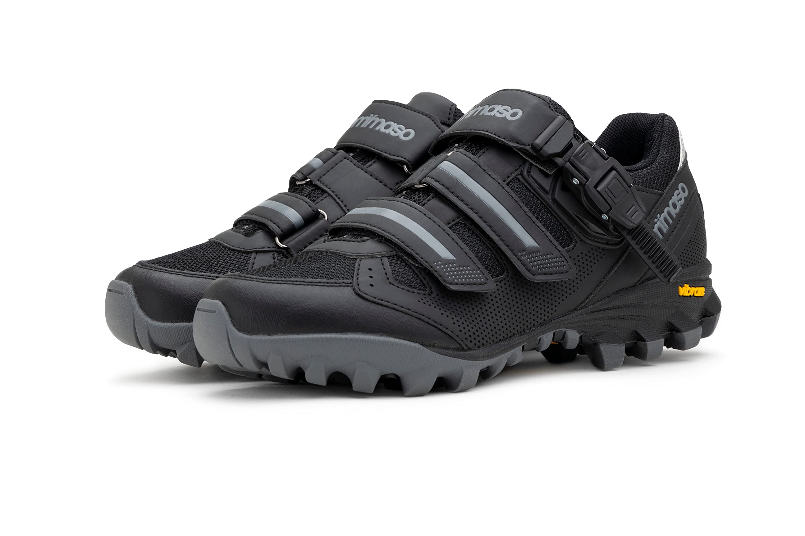 Tommaso Vertice Men's Mountain Bike Shoes - 100, 200 & All-Mountain Versions with Vibram Sole | Ideal for Trail Riding, Downhill & Cross-Country Cycling