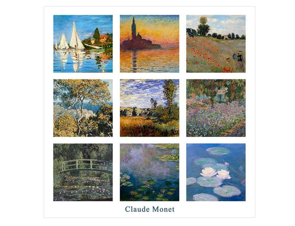 Claude Monet Water Lilies Wall Decal - 28