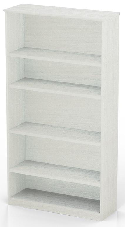 Safco Mayline Medina 5-Shelf Laminate Bookcase - MVB5 - Perfect for Home Office, Library & Classroom Storage