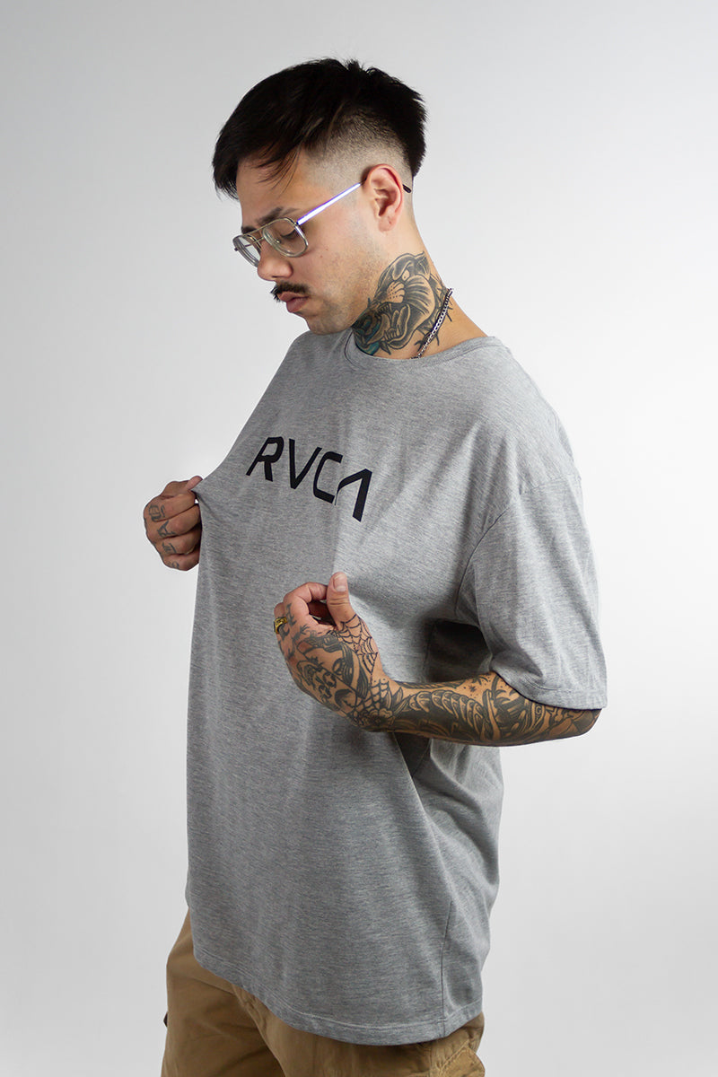 RVCA Big Dayshift T-Shirt for Men - Comfortable Cotton Casual Tee for Outdoor Activities, Travel, and Everyday Wear