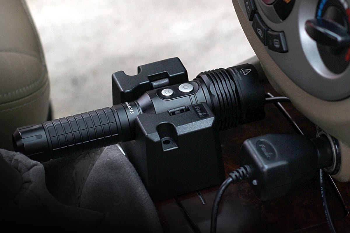 Fenix RC15 Rechargeable Flashlight - High Lumens, Durable & Waterproof for Camping, Hiking & Emergency Use