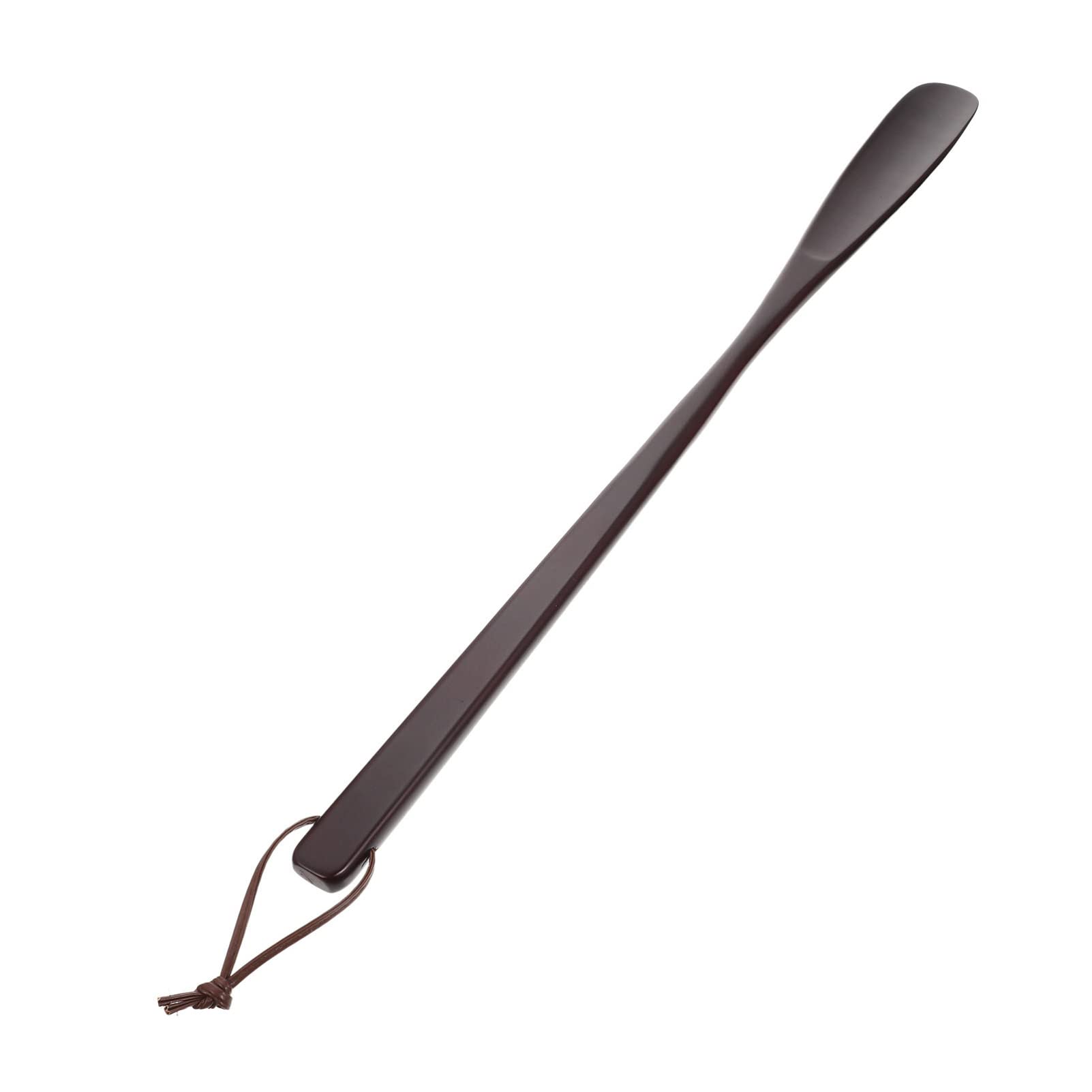 DOITOOL Extra Long Wooden Shoe Horn - Ergonomic Boot Horn with Comfortable Handle for Men, Women & Seniors - Perfect for Dress Shoes, Boots and Hard-to-Reach Footwear - Essential Shoe Helper for Daily Use, Travel and Elderly Care