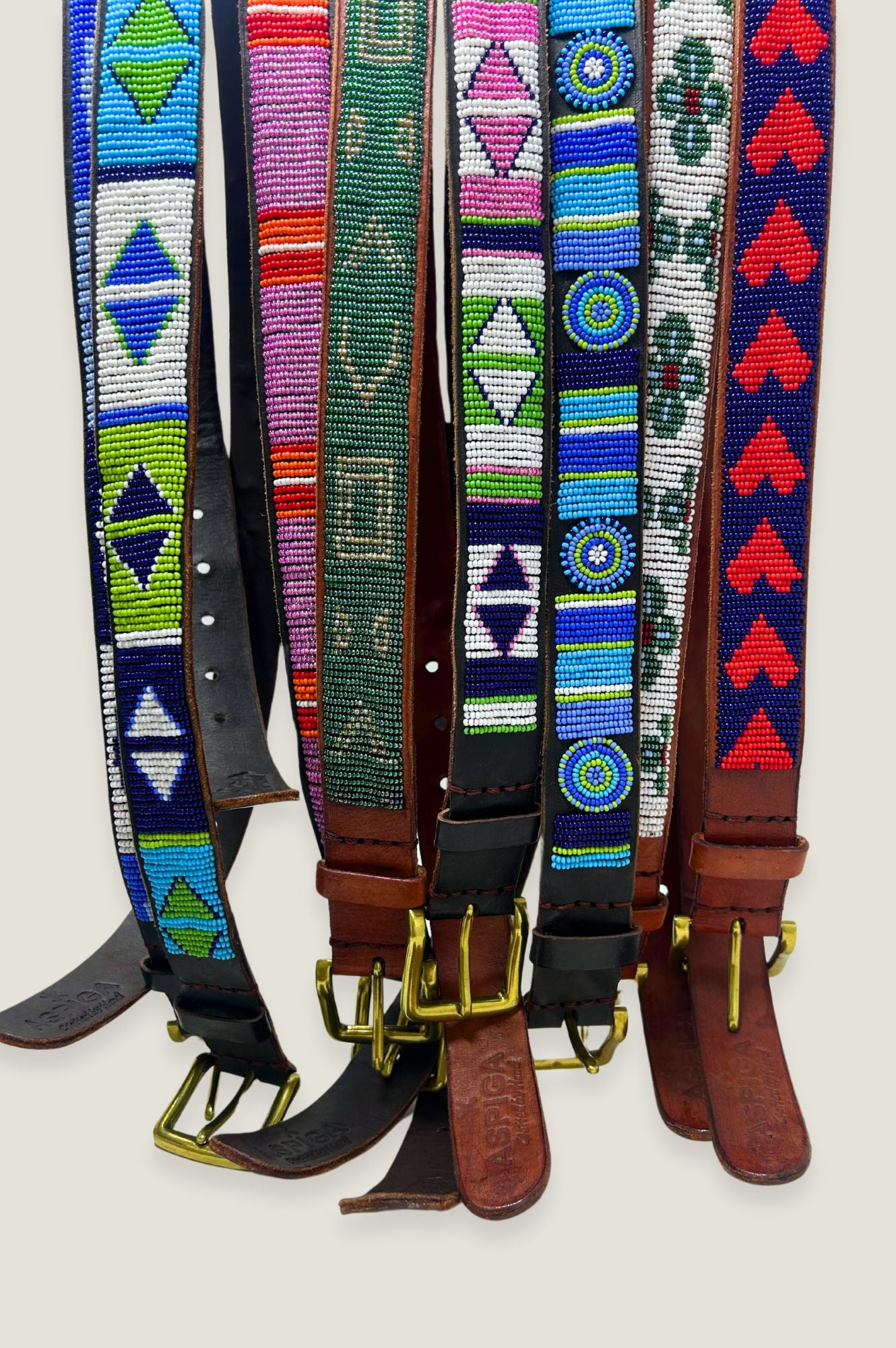 Unisex Toto Belt for Men & Women - Adjustable Turquoise Green Leather Strap | Perfect for Casual Wear, Jeans, and Boho Fashion Outfits