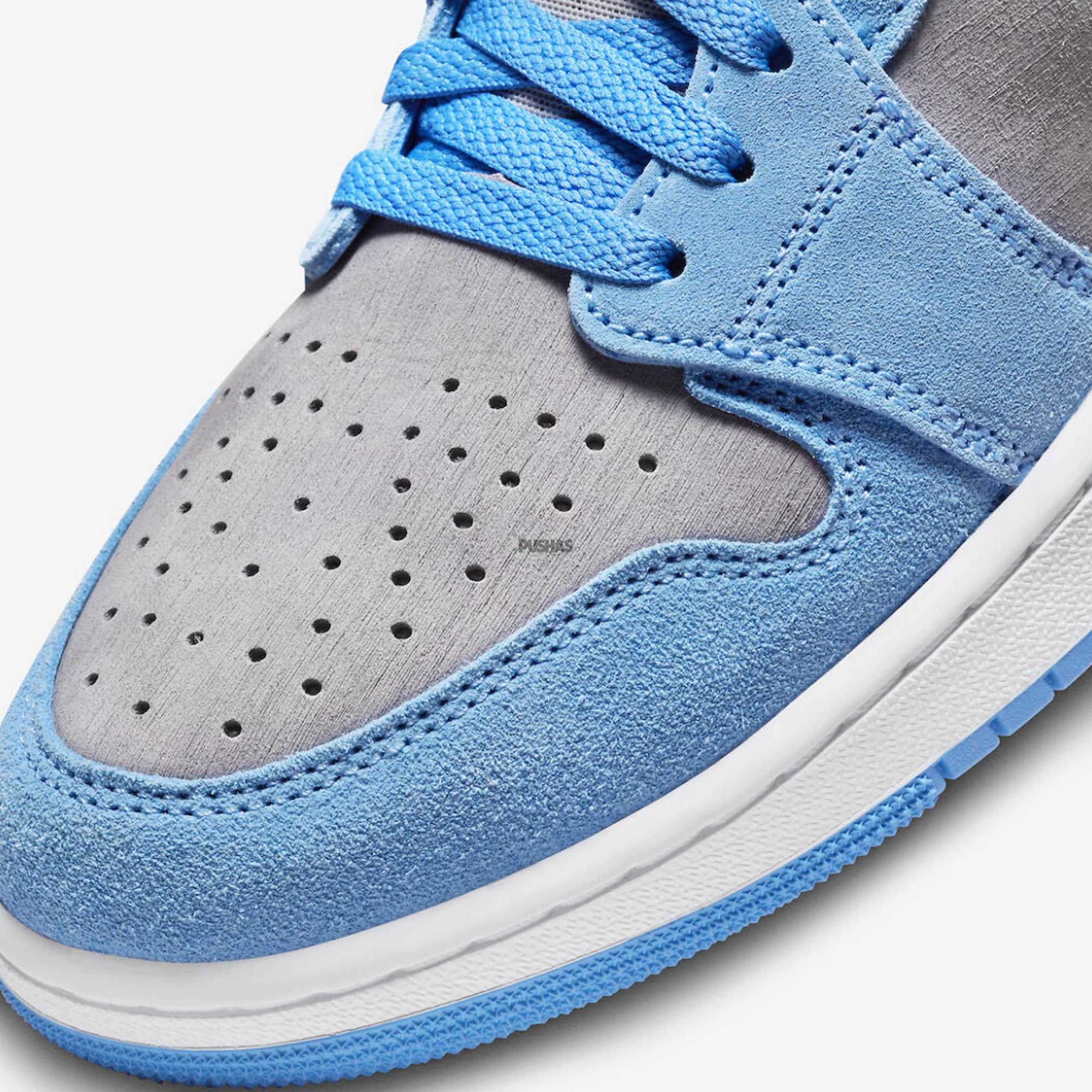 Air Jordan 1 High Zoom Air CMFT 2 'Cement University Blue' Basketball Shoes (2023) - Men's Sneakers for Casual Wear, Street Fashion & Court Performance