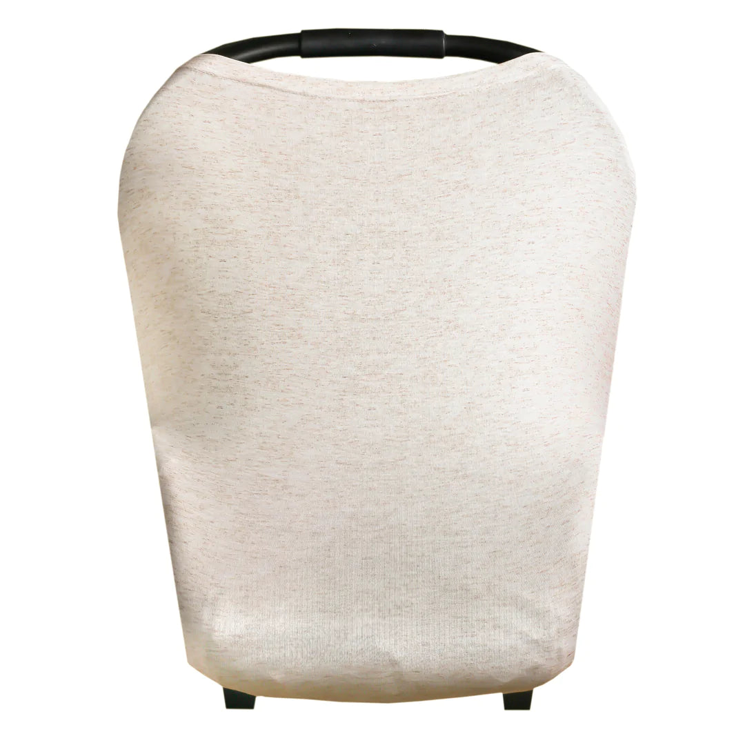 Copper Pearl Multi-Use Nursing Cover - Soft & Breathable Baby Car Seat Canopy, Stroller Cover & Nursing Scarf for Moms & Infants | Perfect for Breastfeeding, Shopping & Outdoor Activities
