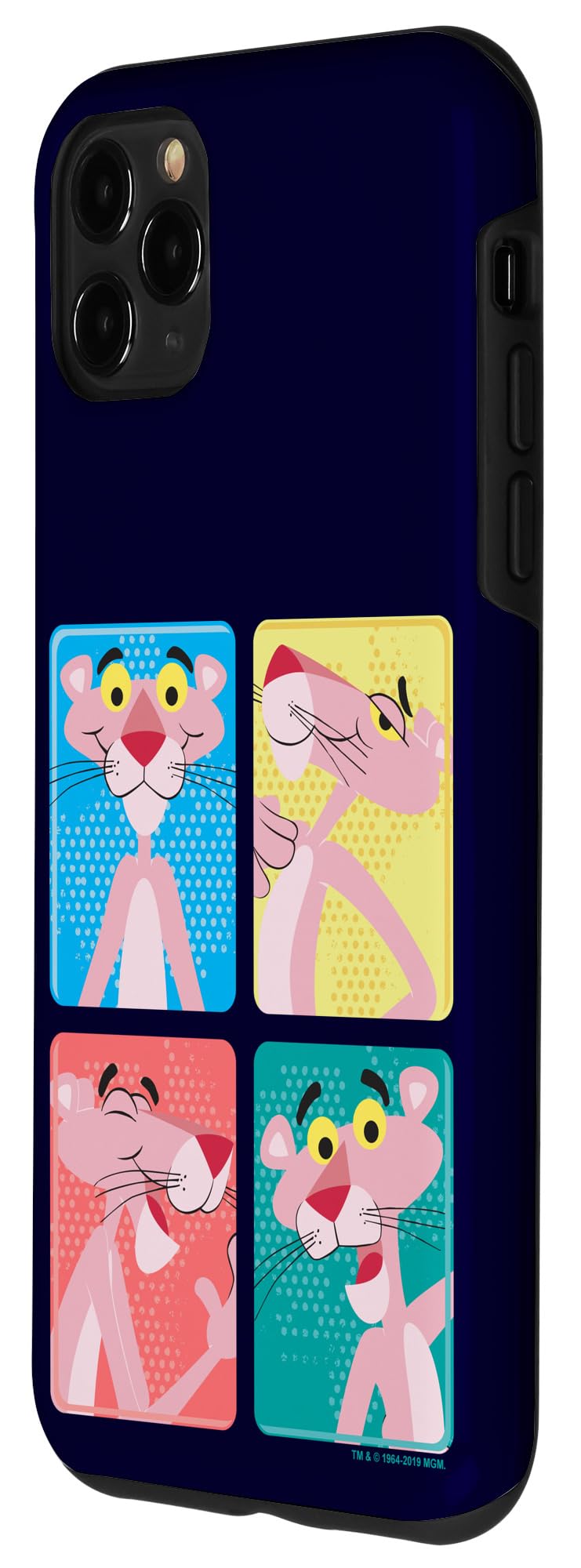 iPhone 11 Pro Max Case - Pink Panther Pop Art Design Protective Cover for Shock Absorption | Perfect for Daily Use, Travel & Gift Giving
