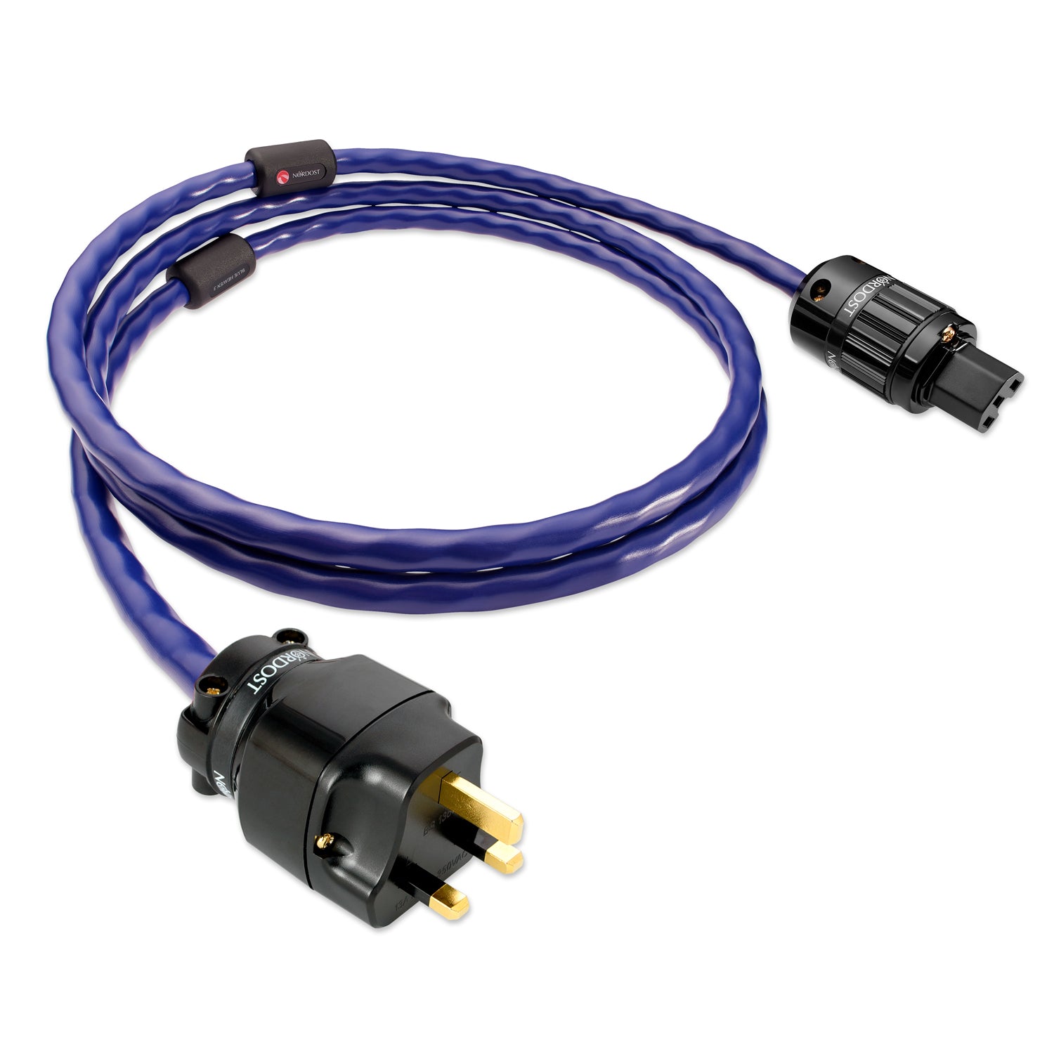 Nordost Leif 3 Blue Heaven Power Cord - Premium Audio Power Cable for Hi-Fi Systems & Home Theater - Perfect for Audiophiles & Music Enthusiasts