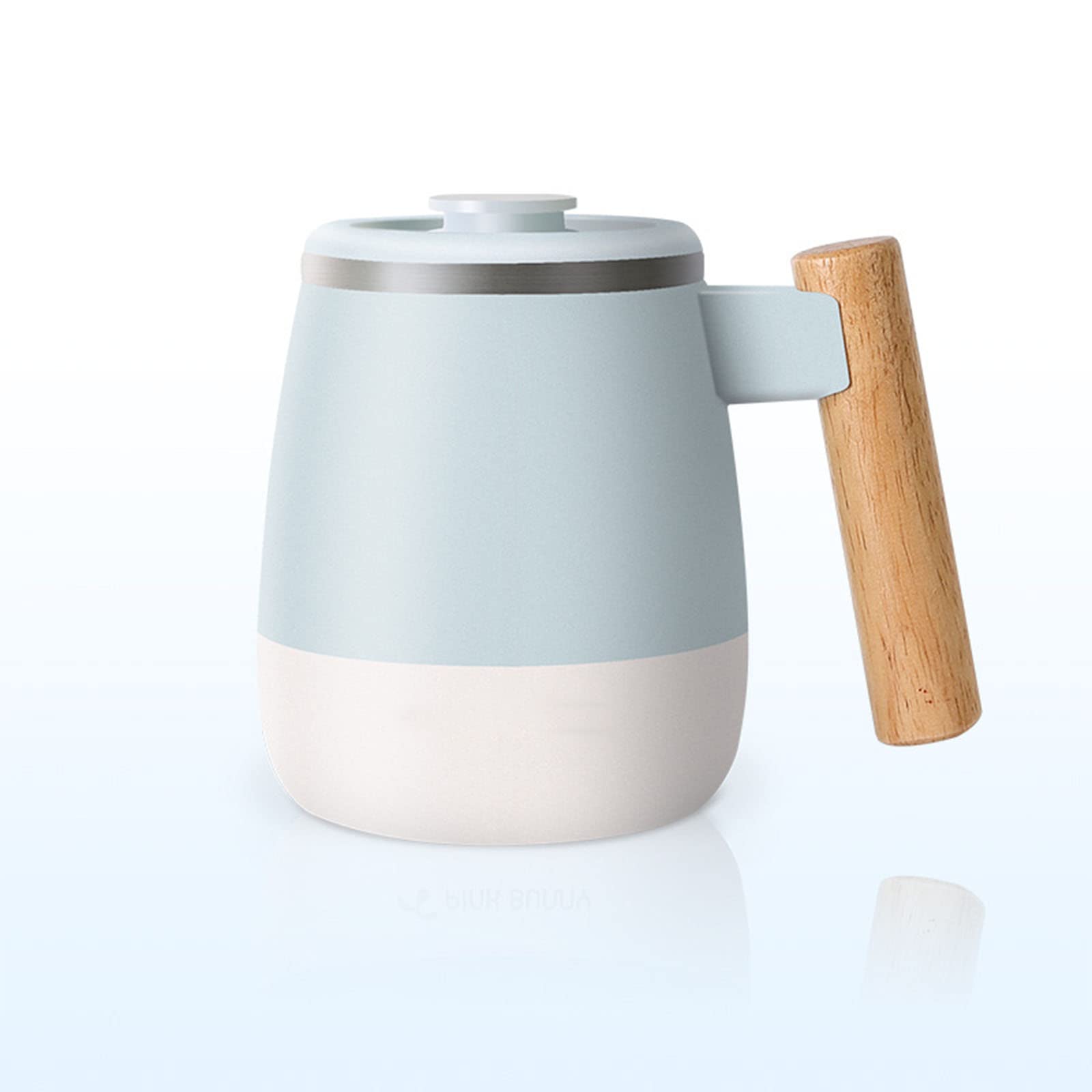 Portable USB Charging Stainless Steel Self-Stirring Coffee Mug - Electric Magnetic Mixing Cup for Coffee, Milk & Tea - Ideal for Travel, Office & Home Use