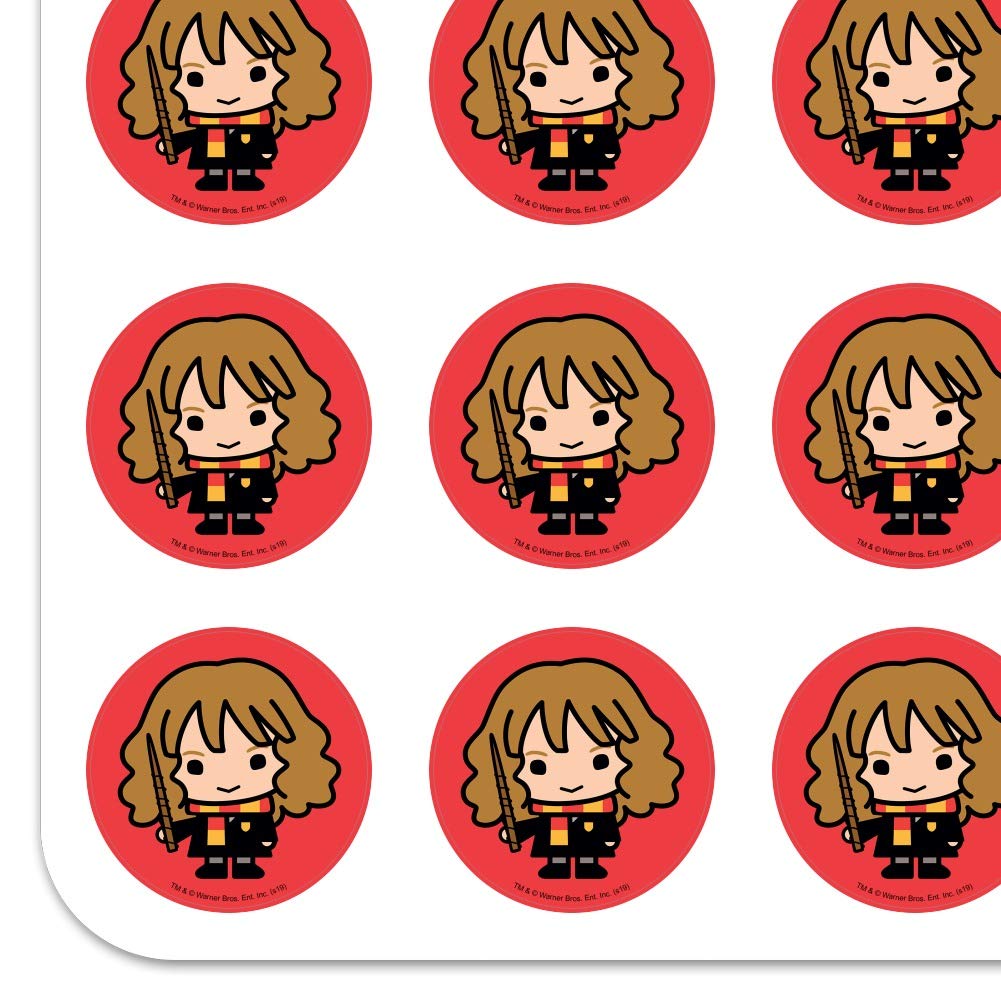 Harry Potter Chibi Hermione Stickers - Cute Planner & Scrapbooking Decals for Journaling, Bullet Journal, DIY Crafts - Perfect for HP Fans & Stationery Lovers