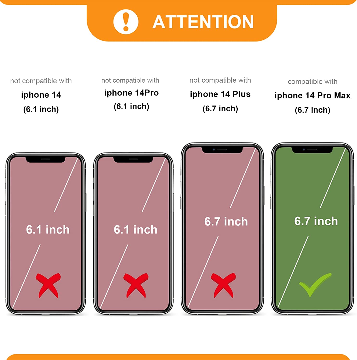iPhone 14 Pro Max Case with RFID Blocking - 5G Compatible 6.7 Inch Protective Cover in Brown | Perfect for Travel, Business & Everyday Use