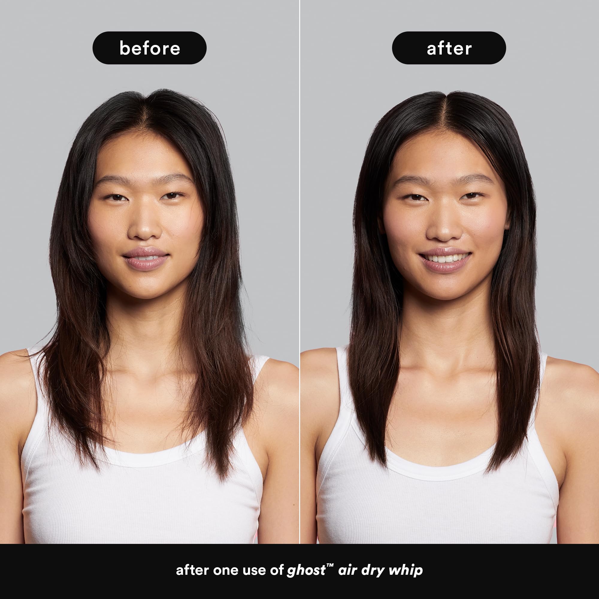 VERB Ghost Air Dry Whip - Lightweight Styling Foam for Frizz-Free Hair | Perfect for Air Drying & Natural Hairstyles