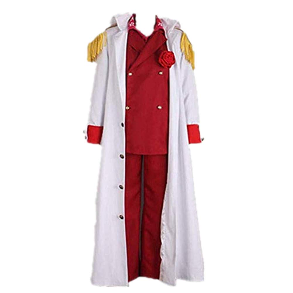 **Akainu Sakazuki Borsalino Sengoku Cosplay Costume - One Piece Navy Uniform for Halloween, Anime Conventions & Justice Theme Parties**