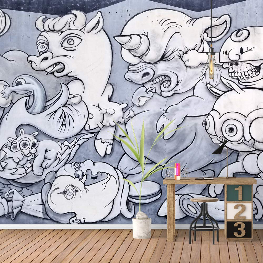 Removable Peel and Stick Wallpaper - 66x96 Inch Wall Murals for Bedroom Decor, Picture Collage, DIY Wall Stickers | Perfect for Home, Nursery, Dorm Room & Office Decoration