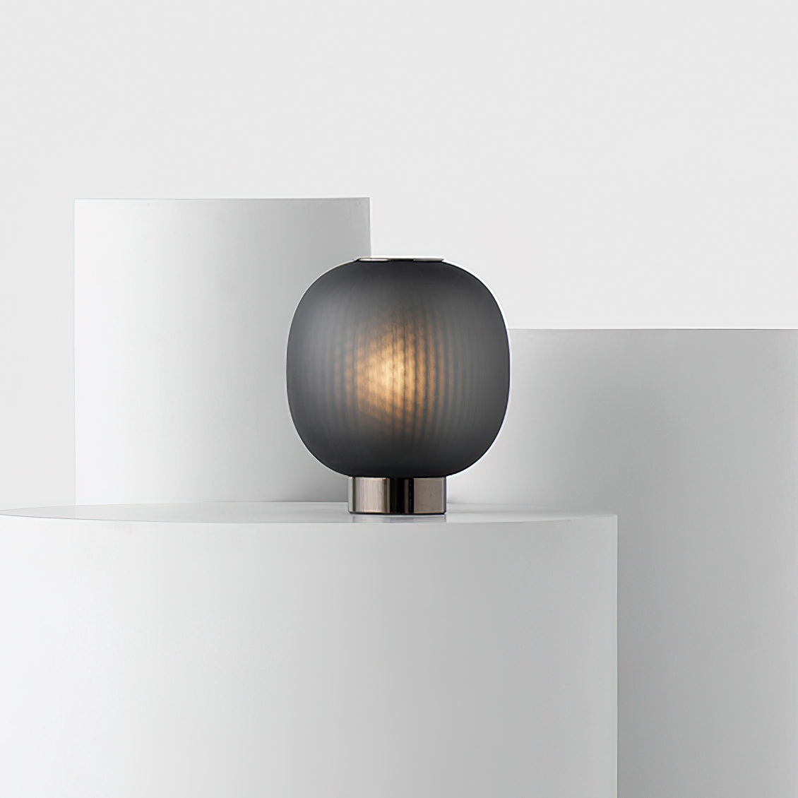 Bloom Glass Table Lamp - Modern & Elegant Home Decor for Bedroom, Living Room, Office | Soft Ambient Lighting for Reading & Relaxation