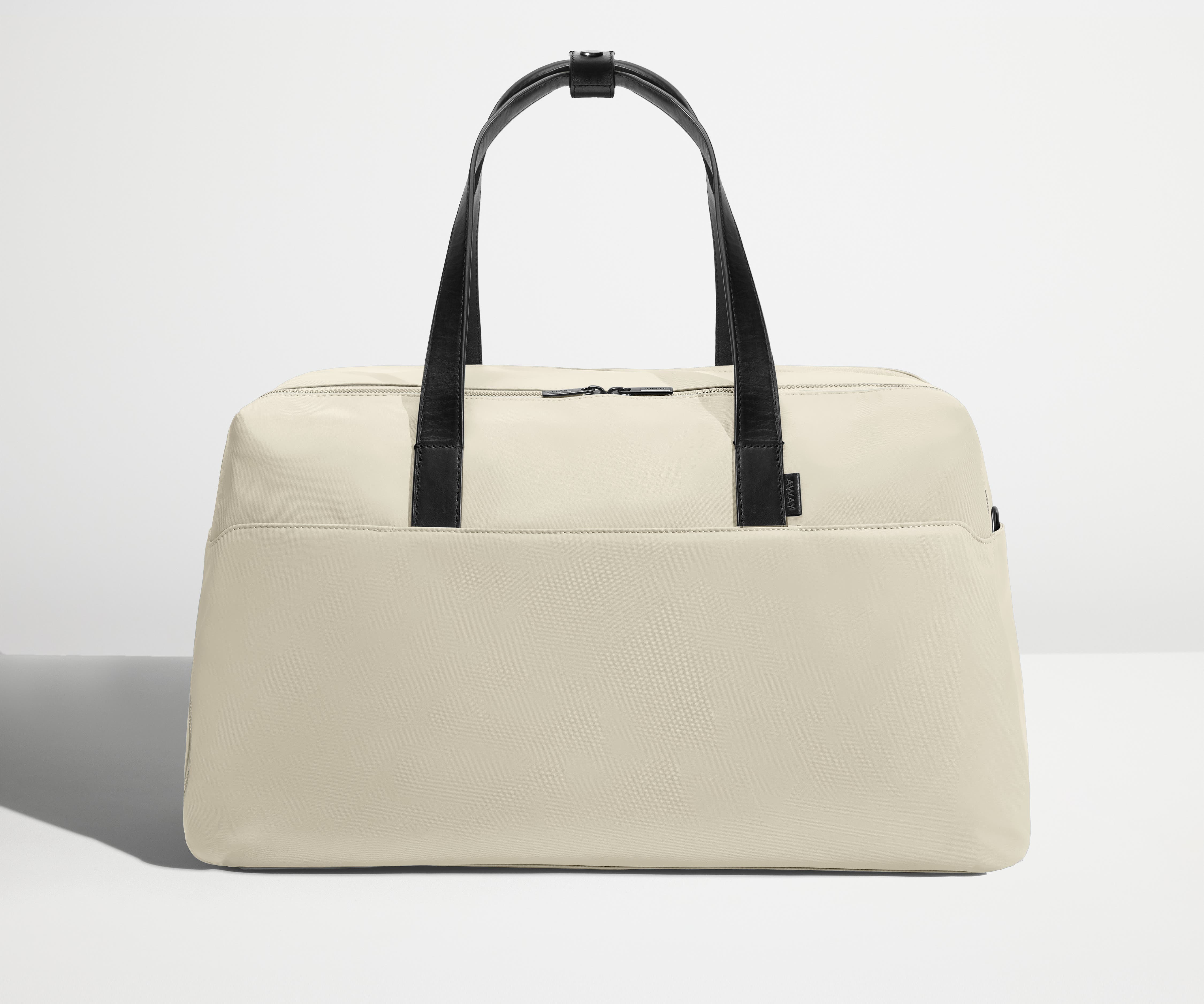 The Weekender Duffle Bag in Salt White - Perfect for Travel, Gym & Weekend Getaways