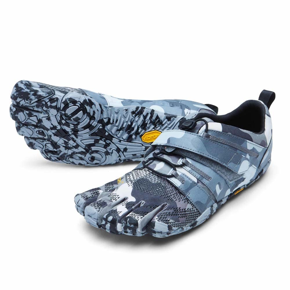 Vibram Men's FiveFingers V-Train 2.0 Cross Training Shoes - Barefoot Gym Workout & Fitness Shoes for Men - Ideal for Weightlifting, CrossFit & Functional Training