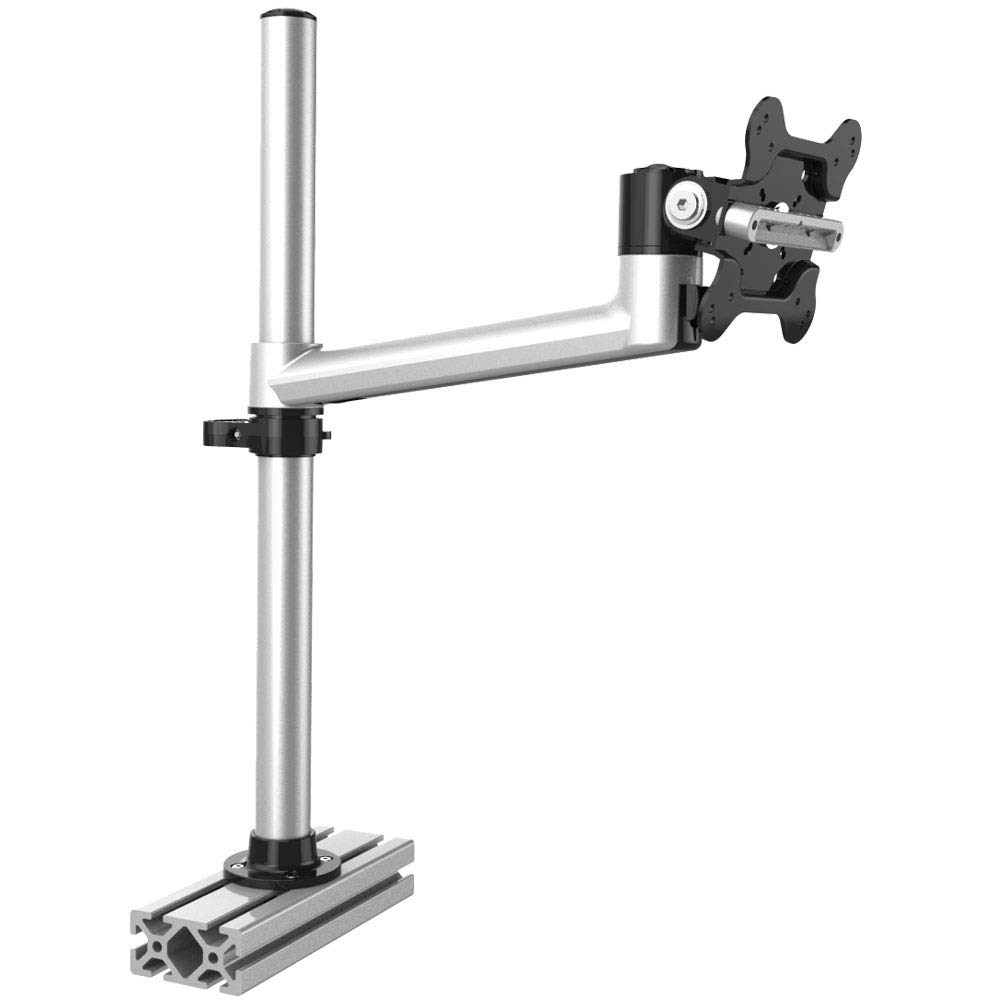 Cotytech Aluminum Extrusion VESA Mount for Apple Monitor - Quick Release Single Arm Stand (BL-AT92) - Perfect for Home Office, Gaming Setup & Workspace Ergonomics