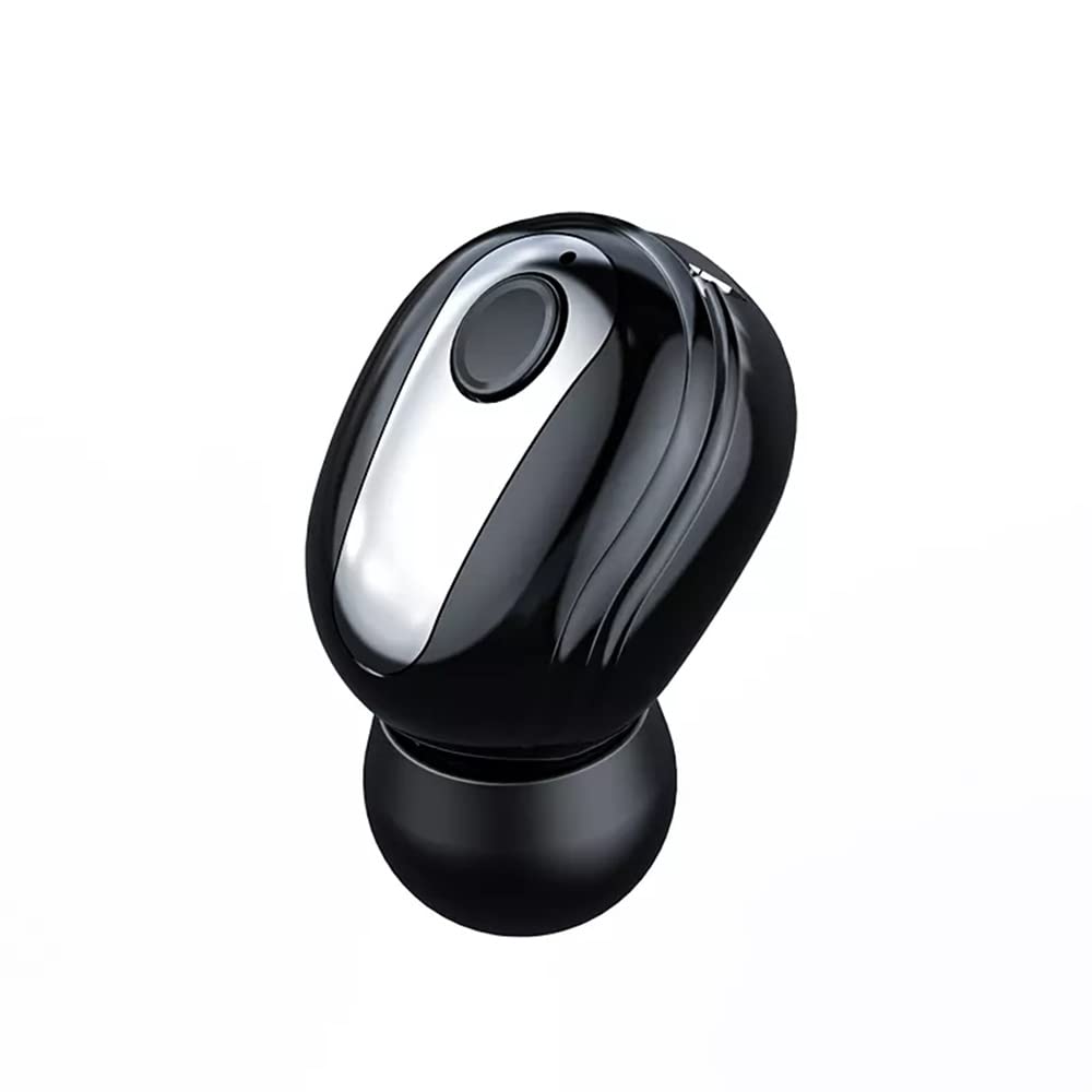 **NFKJ V5.0 Invisible Bluetooth Earbuds – Mini Wireless Headphones with 5-6 Hours Playtime, Hands-Free Calling for iPhone, Android, Smart TV & PC – Perfect for Driving, Workouts & Office Use (1-Pack)**
