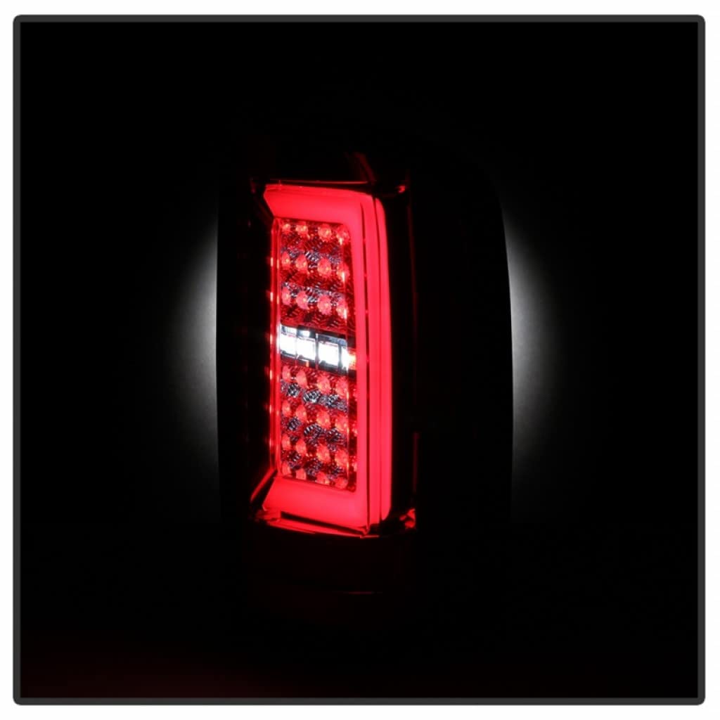 2015-2017 Chevy Colorado Spyder LED Tail Lights Pair - Red & Clear Light Bar (Part# 5085269) | Upgrade Your Truck's Style & Night Visibility for Off-Roading & Daily Driving