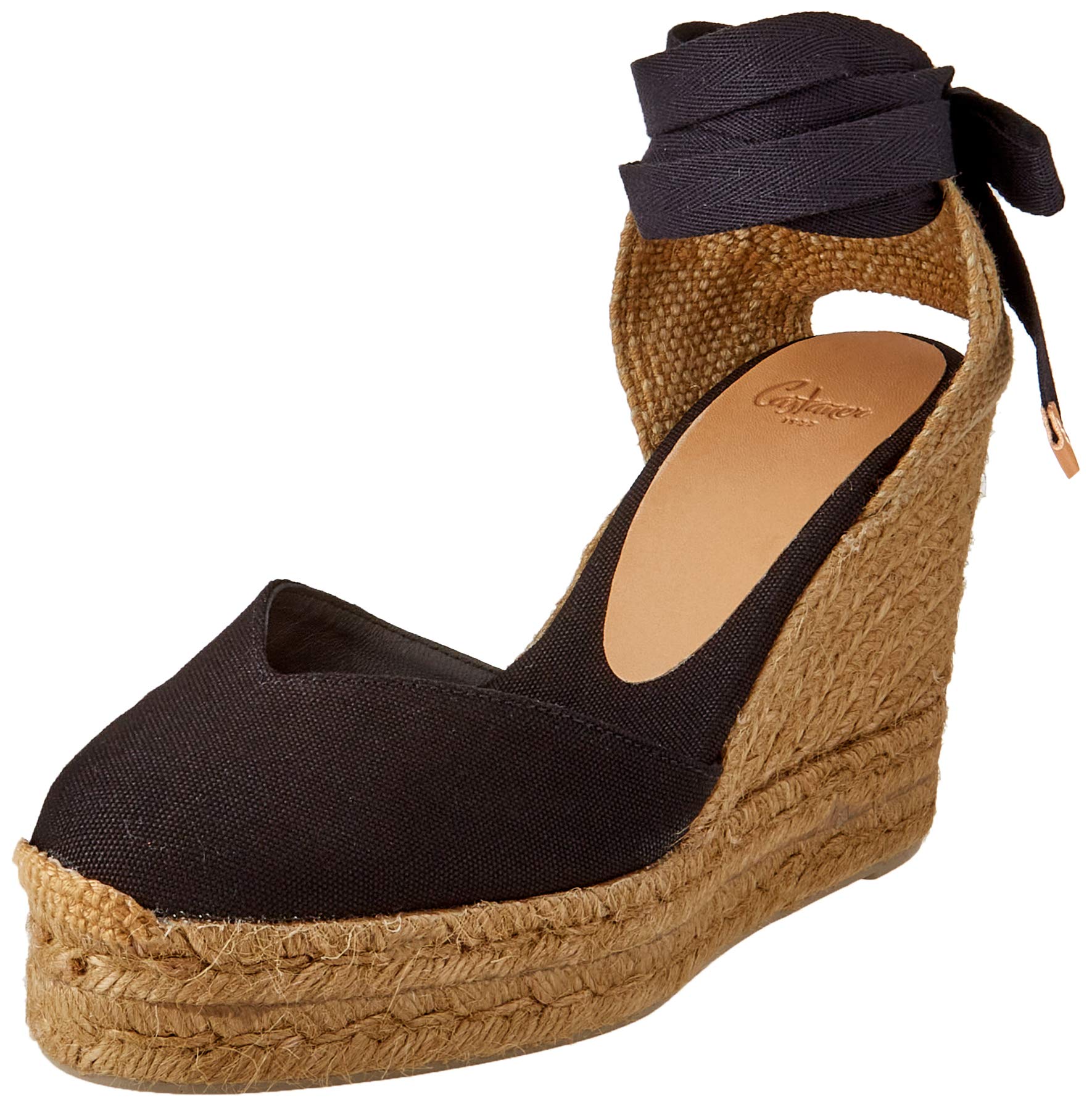 Castañer Women's Espadrilles - Comfortable Summer Wedge Sandals for Beach, Vacation & Casual Outfits | Breathable Canvas & Jute Sole | Perfect for Walking, Travel & Outdoor Activities