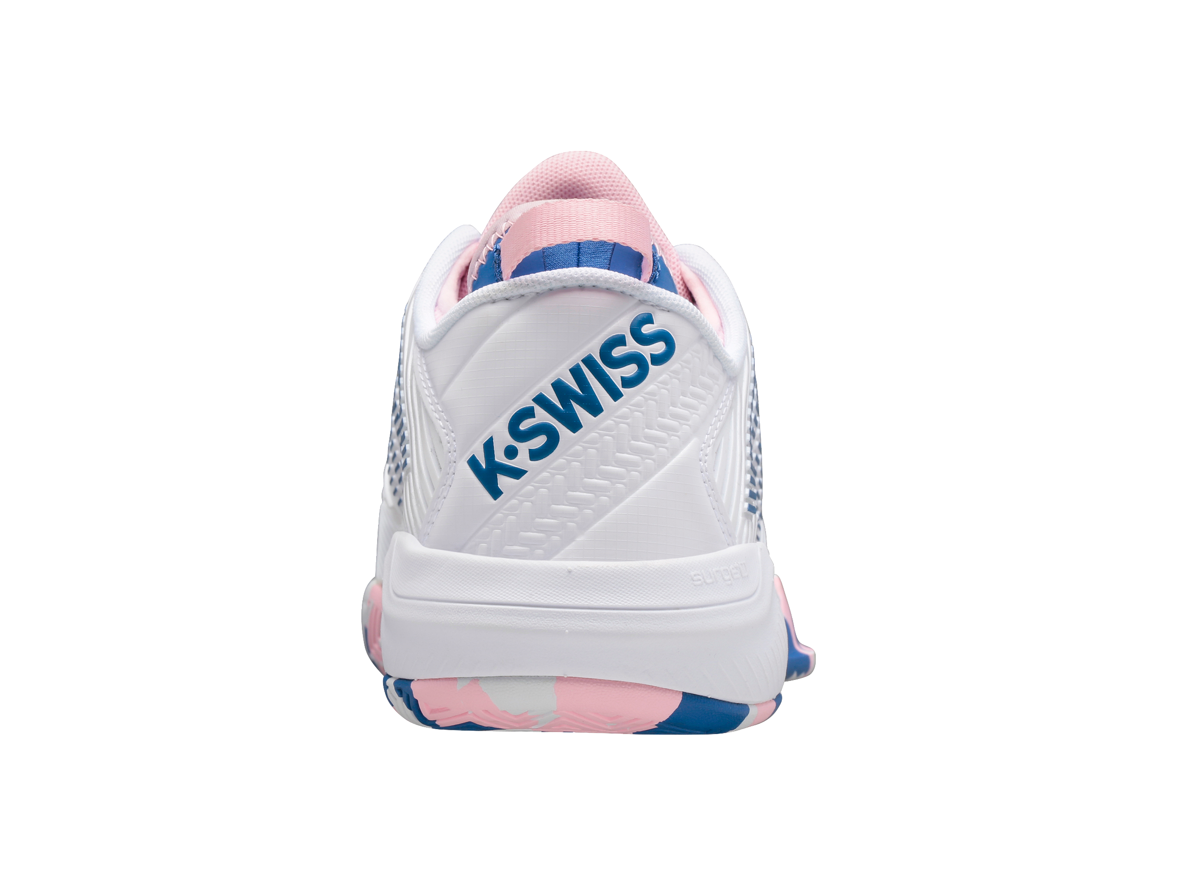 Hypercourt Supreme Women's Tennis Shoes - White/Star Sapphire/Orchid Pink | Lightweight & Durable Court Sneakers for Women | Perfect for Tennis, Pickleball & Casual Wear