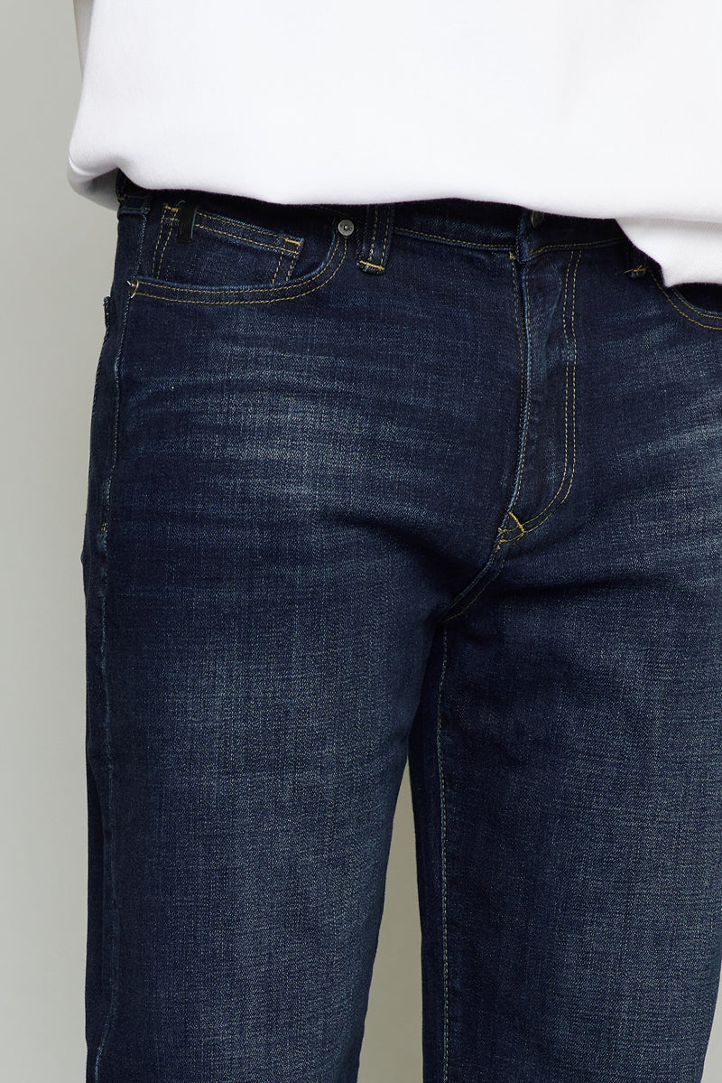 Joey Dark Straight Jeans for Men - Classic Slim Fit Denim Pants | Perfect for Casual Wear, Office & Night Out