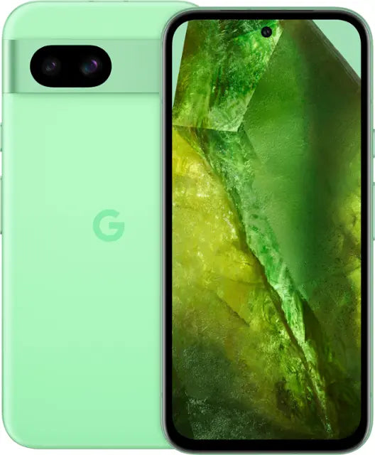 Google Pixel 8a 5G Smartphone (GKV4X) - Factory Unlocked for All Carriers - Water Resistant, Long Battery Life - Perfect for Travel, Photography & Business Use