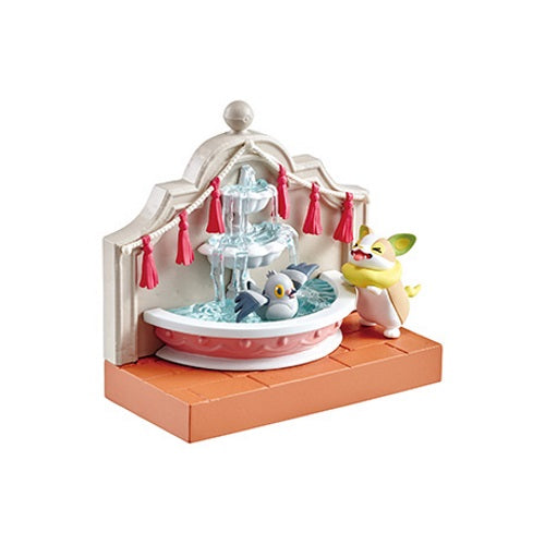 Pokemon Town 2 Festival Street Corner 3 Inch Re-Ment Collectible Figure - Cute Miniature Display for Anime Fans, Home Decor & Gift for Pokemon Collectors