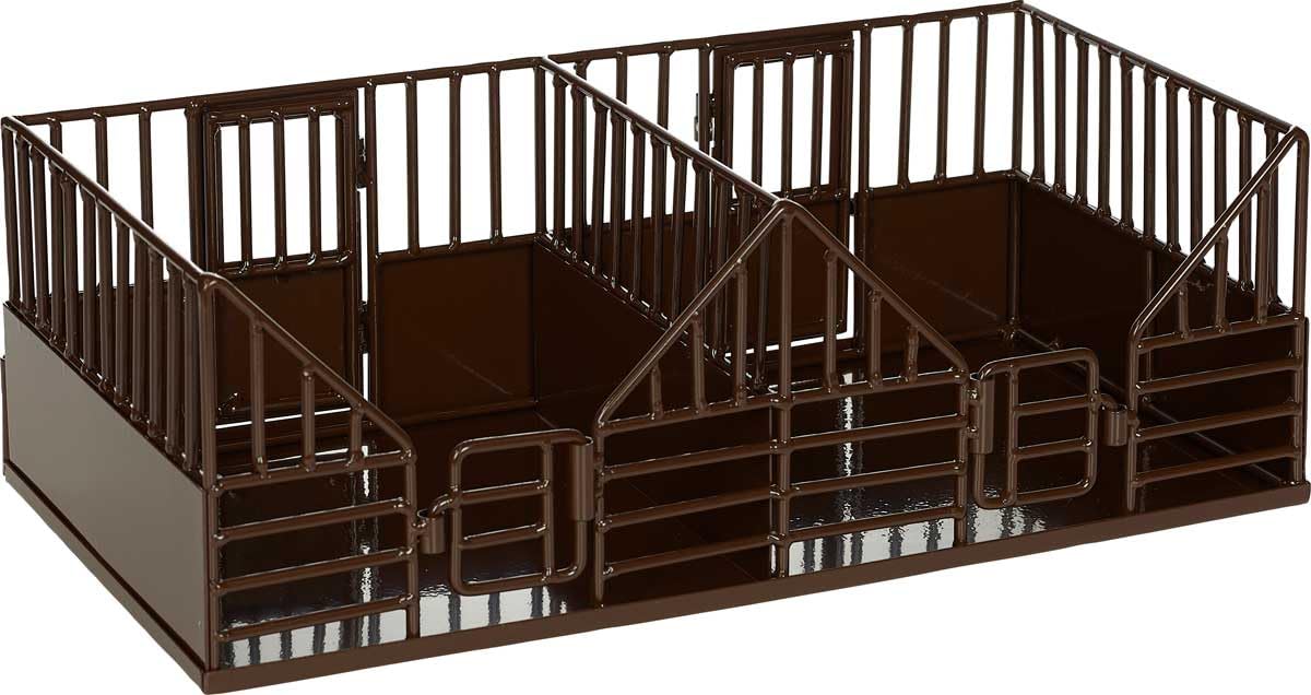 Little Buster Toys Horse Stables - Premium Wooden Stable Playset for Kids | Perfect for Imaginative Play, Farm Animal Collections & Pretend Play Scenes